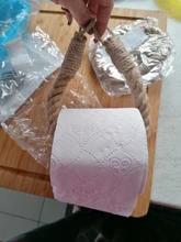 Vintage Towel Hanging Rope Toilet Paper Holder Home Hotel Bathroom Supplies
