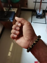 Pulsera de Feng Shui con cuentas de obsidiana, pulsera negra con abalorios de piedra obsidiana, con símbolo de Pixiu, pulsera de la buena suerte, para hombres y mujeres