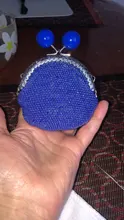14 colores de tono de plata de marco de Metal arco beso cierres embrague estampada con volantes 20mm bola de caramelo bolso cambio Clips para ASA 8,5 CM