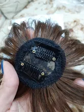 SHANGKE-flequillo de pelo sintético 3D para mujer, extensiones de cabello postizo con Clip, resistente al calor, accesorios para cabello falso, peluca