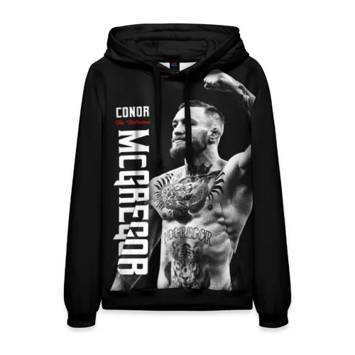 Men's sweatshirt 3D Conor McGregor | Мужская одежда