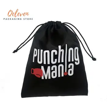 

Satin Bags for Packaging Hair Custom Brand Logo Smoothly Comfortable Silk Drawstring Wigs / Jewelry Packaging Bags Free Shipping