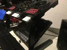 Soporte de mesa para portátil con soporte de diseño ergonómico plegable ajustable escritorio para portátil para Ultrabook, Netbook o Tablet con alfombrilla de ratón
