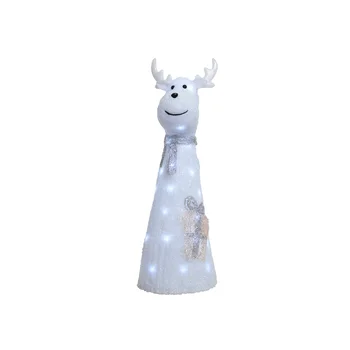 

Acrylic reindeer figure with scarf 51CM