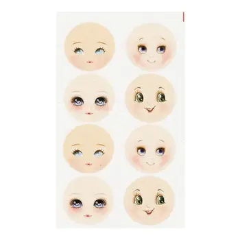 

Gdvip01 foamiran with print 'puppet face 1', D 45mm, 8 PCs. On the sheet, 12*20 cm, renkalik