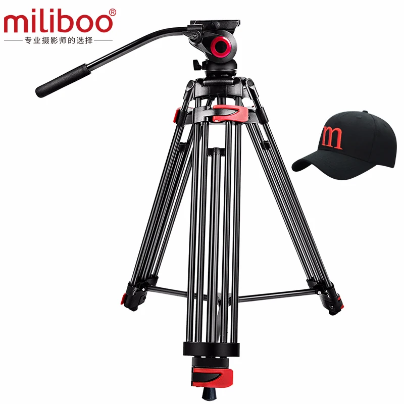 Miliboo MTT602A Профессиональный портативный алюминиевый штатив для камеры с