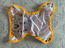 [Sigzagor]1 OS tamaño pañal de tela para bebé cubierta impermeable de pañal doble fuelle 4-13kg 40 diseño