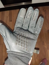 Guantes de ciclismo para hombre y mujer, de dedo completo para pantalla táctil, antideslizantes, impermeables, resistentes al viento, cálidos, térmicos, de lana, para bicicleta, Invierno