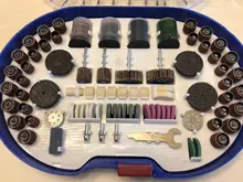Bits-Set Abrasive-Tools-Kits Rotary-Tool-Accessories Dremel HILDA Polishing Cutting Grinding