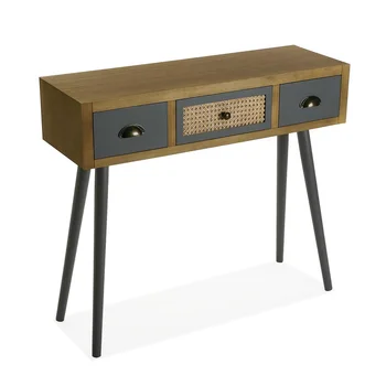 

Versa Home table entrance console three drawers, material wood, furniture receiver, console cabinet 21080111