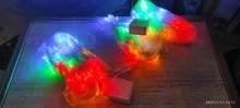 Light Curtain Led-Net Fairy-String Mesh Garden-Decoration Garland Outdoor Christmas-3x2m
