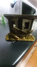 Chicken-Coop Miniatures Dollhouse Wooden Garden 1/12 Simulation Yard-Decoration Nest-Set