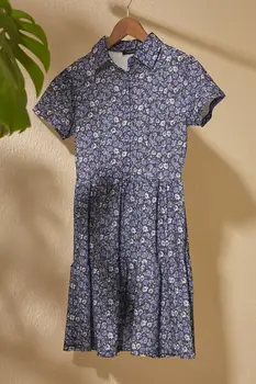 

Trendyol Flower Patterned Knitted Dress TWOSS20EL2332
