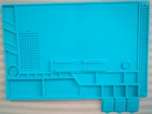 Alfombrilla de Trabajo de Reparacion de Telefonos Moviles Aislamiento Térmico de Protección Anticalor para Estación de Soldadura BGA