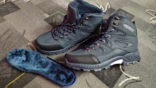 Winter Shoes Snow-Boots BONA Designers Ankle New Plush Nubuck Men