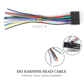 

15-008 Car Stereo ISO Wiring Harness Car Radio Adapter for AUDIOVOX - AEG - CLATRONIC - FORYOU - MYSTERY - PROLOGY - ELENBERG