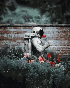 

Astronaut on the bed