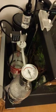 Kit de sistema generador de CO2 para acuario, conjunto de difusor y regulador de CO2 con válvula, atomizador de burbujas y tanque solenoide para peces y plantas