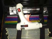 Juego de pistola de pegamento 6 en 1, herramienta de reparación de manualidades de fusión en caliente eléctrica, profesional, bricolaje, 110-240V, 20W, con palos de regalo, envío gratis