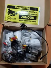 Movols 2MP AI colorido Noche de visión Kit CCTV H.265 + Vídeo impermeable Sistema de Vigilancia 8CH DVR 8 uds/4 Uds juego de cámara de seguridad