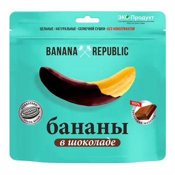 

Bananas Banana Republic, dried in glaze, 200 gr