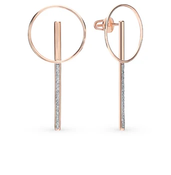 

Sunlight gold diamond earrings