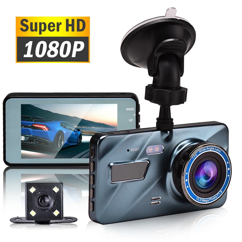 

Multifunctional Car DVR Camera 3.6 Inch 1080P HD Dash Cams Video Recorder 170° Night Vision Auto Camcorder With Rearview Cameras