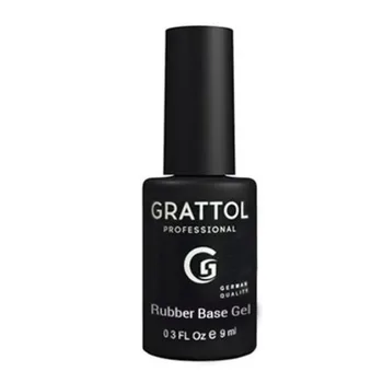 

База Каучуковая IQ RUBBER BASE GEL Grattol База, топ и праймер - Grattol