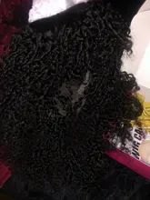 Rizado rizado Afro peluca con flequillo completo máquina cuero cabelludo peluca superior 200 de densidad Remy corto brasileño rizado pelucas de cabello humano Xcsunny