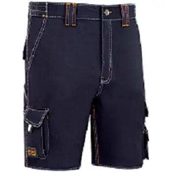 

PANTALON WORK T40 SHORT ALG AZ/SEA STRETCH THREEFOLD STITCHED