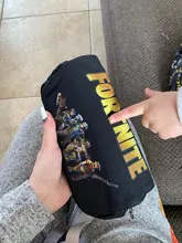 Estuches coloridos de gran capacidad para lápices, bolsas creativas de tela Fortnite, estuche para bolígrafos, suministros de papelería para escuela y oficina