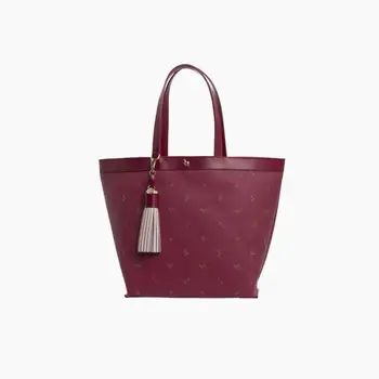 

Petusco Heritage-made handbag de Piel Elliot Large Classical Canvas Fuchsia