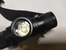 Mini Headlamp Head-Torch Waterproof Flashlight LED Hunting Rechargeable High-Power Boruit xm-L2