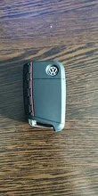 Funda de silicona para llave de coche, carcasa para mando a distancia sin llave, para VW Polo Tiguan Golf 7, 2015, 2016, 2017, 2018, 2019, 2020
