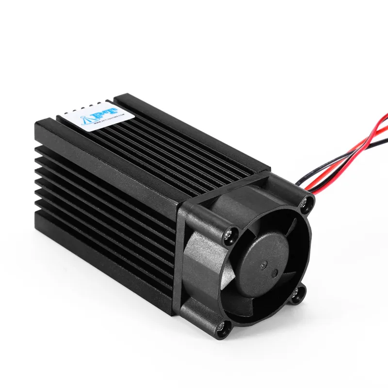 2000mW 450/445nm фокусировка синий фиолетовый лазерный модуль гравировки с TTL