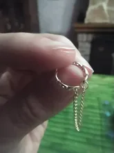 Rock Vintage-pendientes con Clip y borlas para mujer, Piercing falso, hueso del oído, regalos de joyería