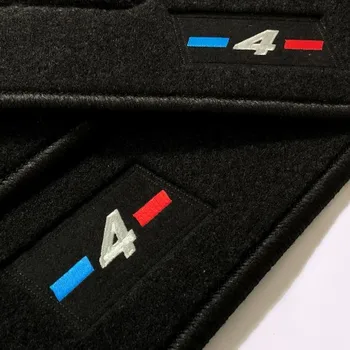 

BMW 4 Series F33 Cabrio mats (2014-current) custom logo