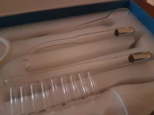 KONMISON-varita de electroterapia de alta frecuencia tubo de cristal, eliminador de acné y puntos, masajeador de belleza para Spa y cuerpo