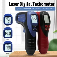 Profession Handheld Digital LCD Tachometer Non-Contact Tach Range 2.5-99999 RPM Electric Speed Meter Tools uni t ut373 handheld lcd digital tachometer speedometer tach meter measuring rang 0 99999 count