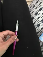 De Metal bisturí 5 hojas de cuchillo de madera cortador de papel de la pluma cuchillos cuchillo de Grabado DIY herramientas manuales de reparación y de herramienta de la manicura
