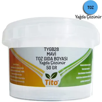 

Blue Food Renklendiricisi Powder Oil-Soluble 50 g