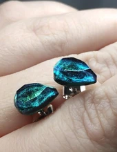 DIY espejo joyería cristal molde de resina epoxy amor geometría Luna variedad piedra preciosa colgante molde