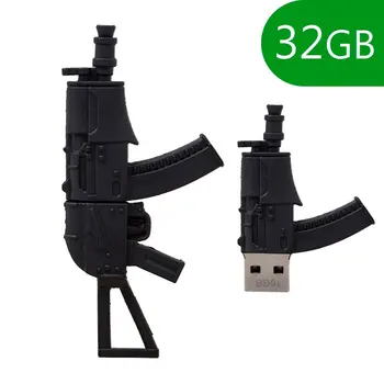

Cool®-USB Pen Drive x32 GB silicone machine gun-external USB memory cap