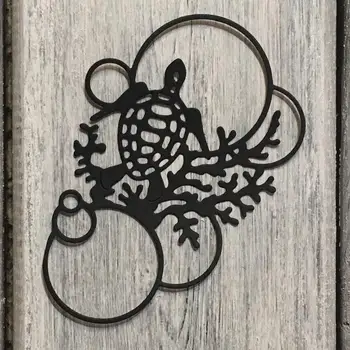 

ArtScrap Sea turtle For Metal Cutting Stencils For DIY Scrapbooking Card Decorative Craft Embossing Die Cuts | Art: 225