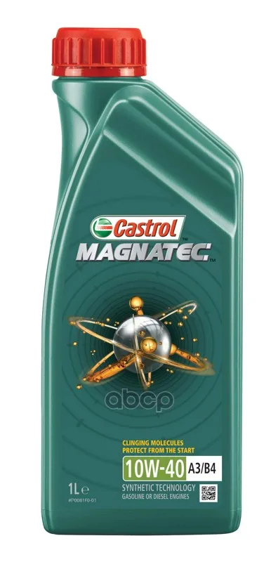 Castrol Моторное Масло Castrol Magnatec 10w-40 A3/B4 1л 156eec