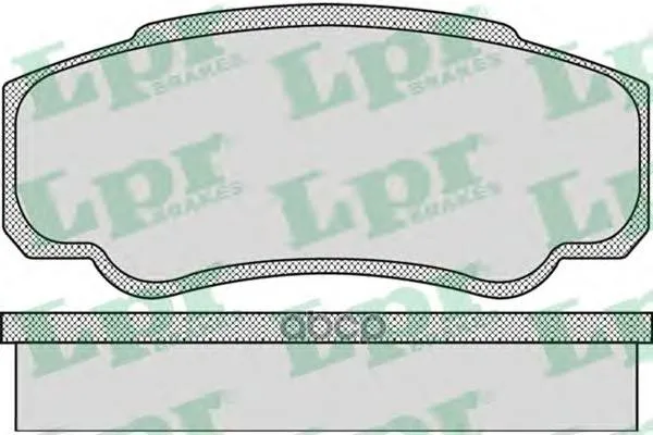 Колодки Тормозные Citroen Jumper/Fiat Ducato/Peugeot Boxer(230/244) 94- Задние Lpr 05p885 Lpr арт. 05P885