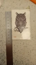 Temporary-Tattoo-Sticker Hand-Foot-Arm Flash-Tatoo Tatouage Sun-Moon Fake Tatto Girl