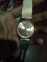 La última de reloj de las mujeres de la moda malla correa de reloj para mujer regalo creativo relojes para mujer compras de la gota