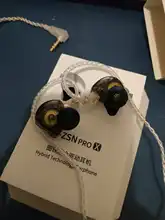 KZ ZSN Pro X 1BA+1DD Hybrid Driver In Ear Earphone HIFI Bass Earbuds Metal Monitor Earphone