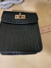 Waist-Bag Fanny-Pack Vintage Women Designer/black Luxury Alligator Mihaivina 